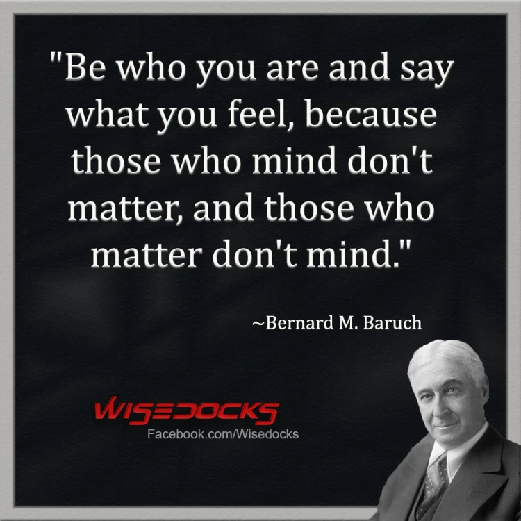 Those who matter don't care and those who care don't matter