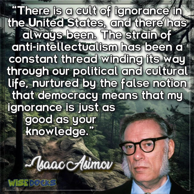 Isaac Asimov on intellect