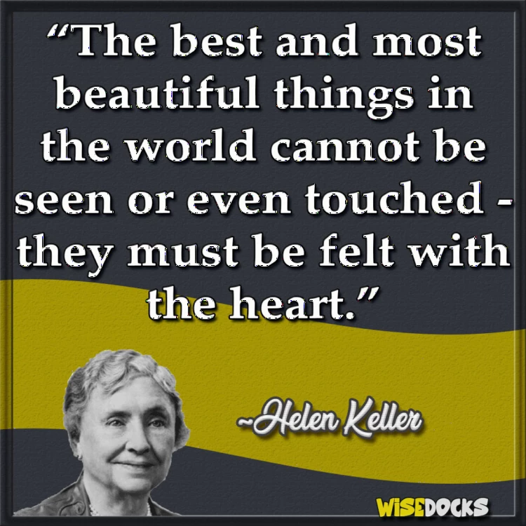 Helen Keller quotes