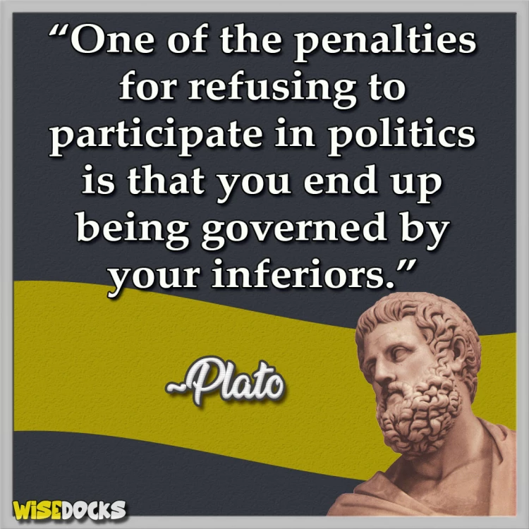 Plato on the importance of political participation