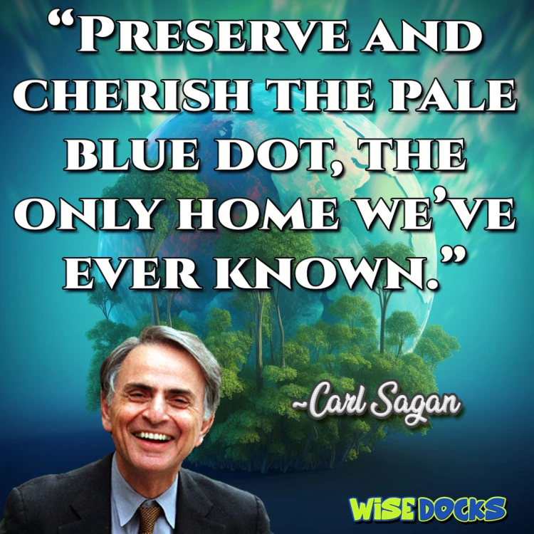 Carl Sagan Blue Dot