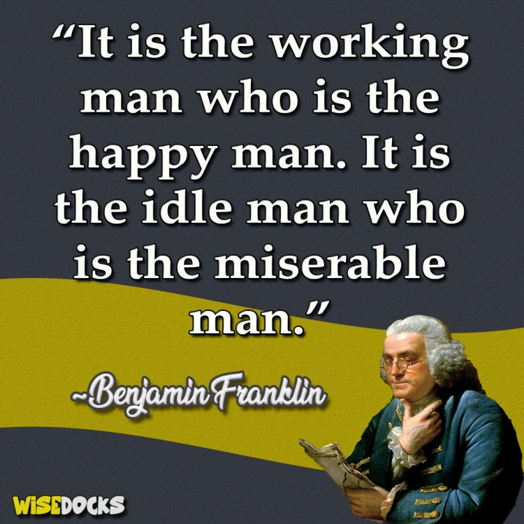 Benjamin Franklin quote