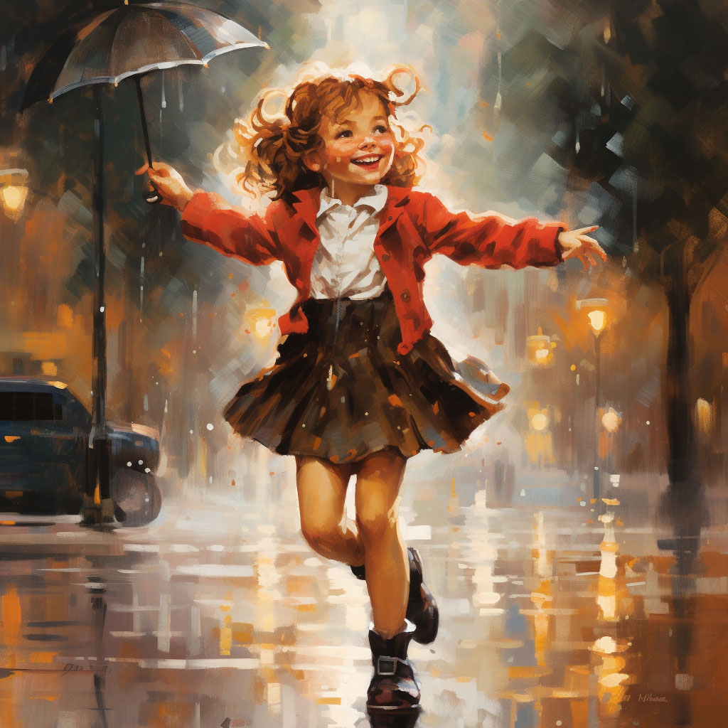 Dancing in the rain