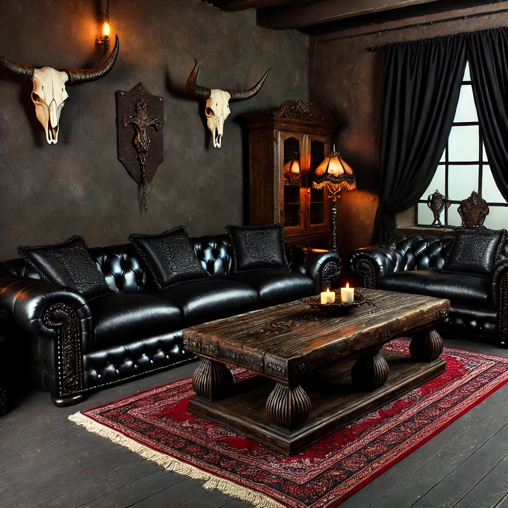 Gothic Western Living Room