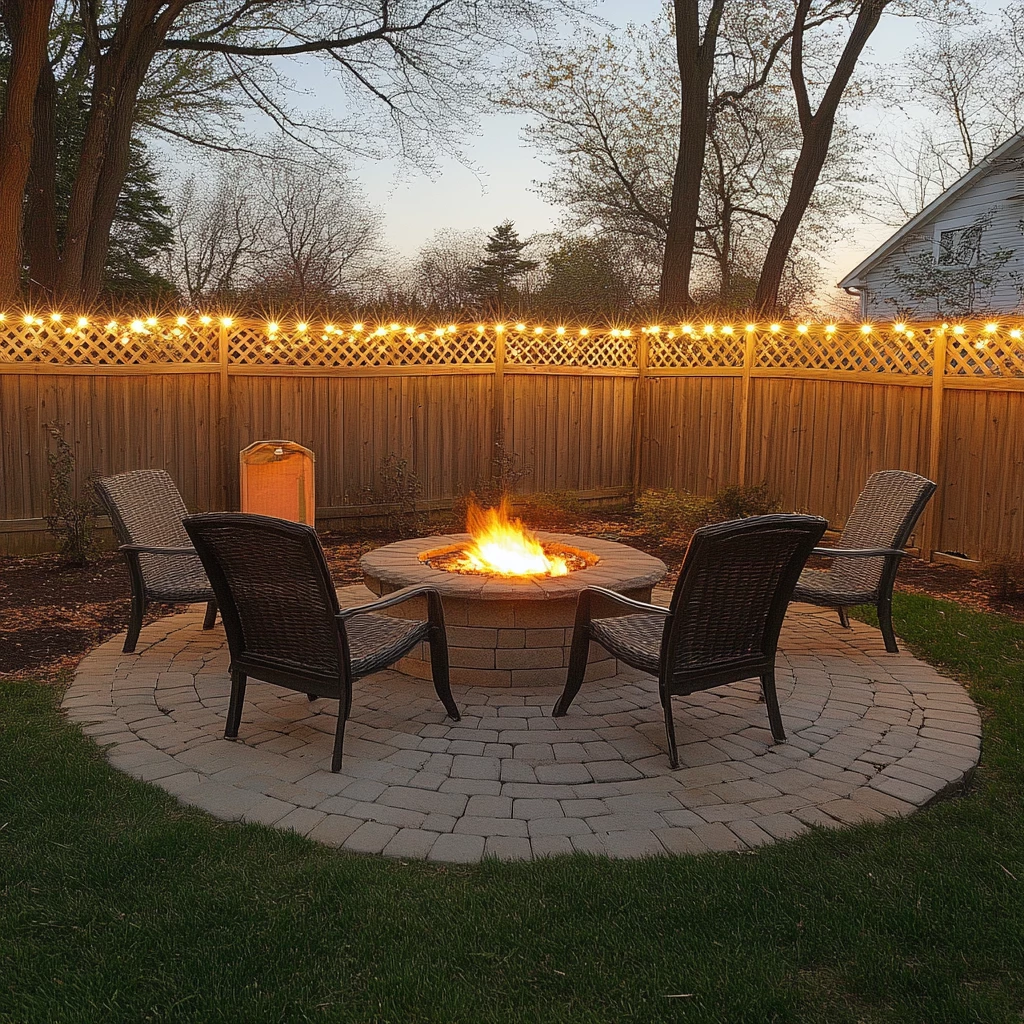 Backyard Fire Pit Idea