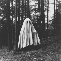 Does A Ghost Sheet In The Woods?