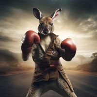 Kangaroo Boxer