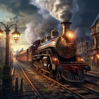 Download, Vote, or share: Steam Train