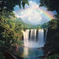 Download, Vote, or share: Jungle Rainforest Waterfall