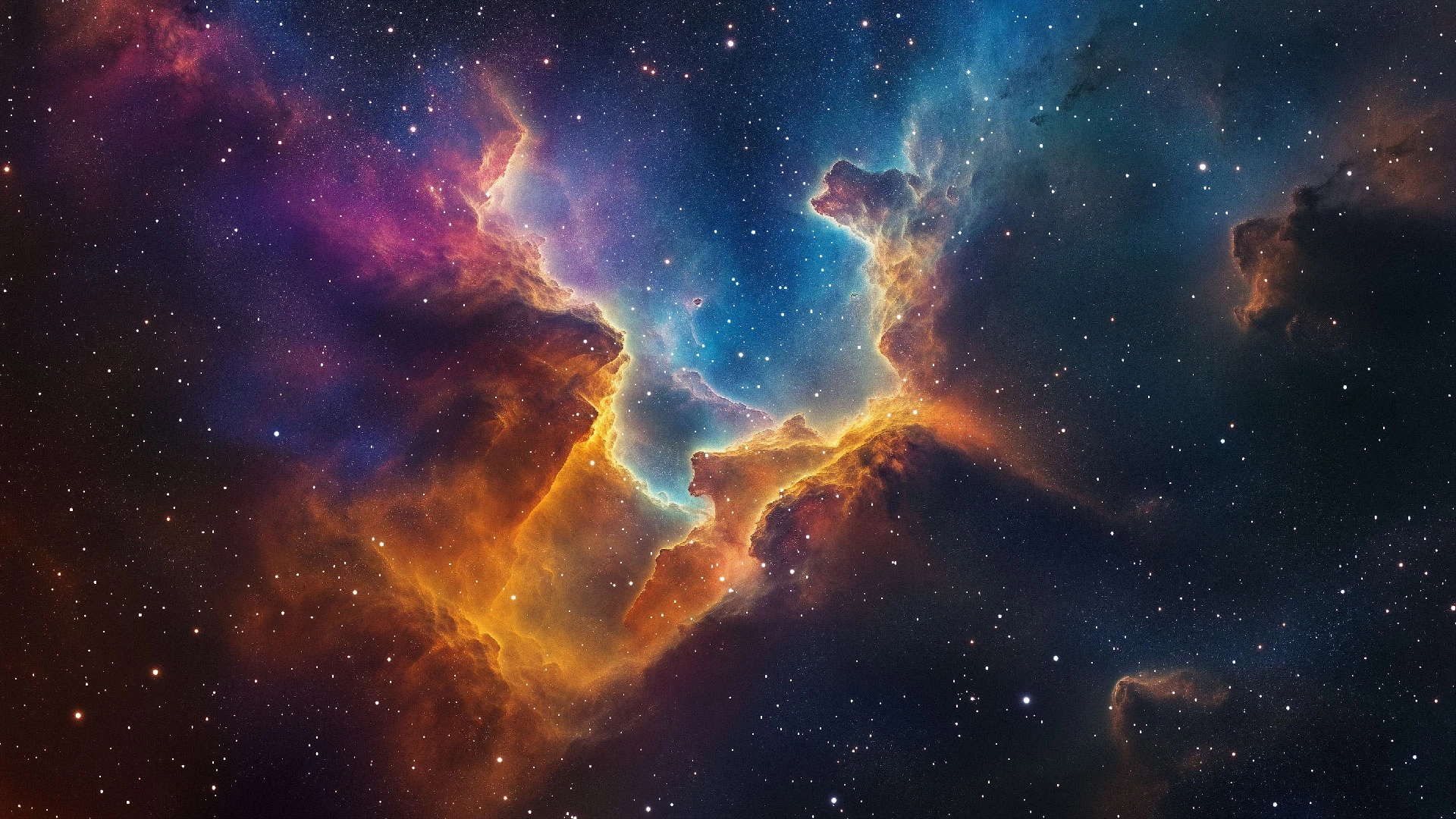 Vibrant Nebula Wallpaper