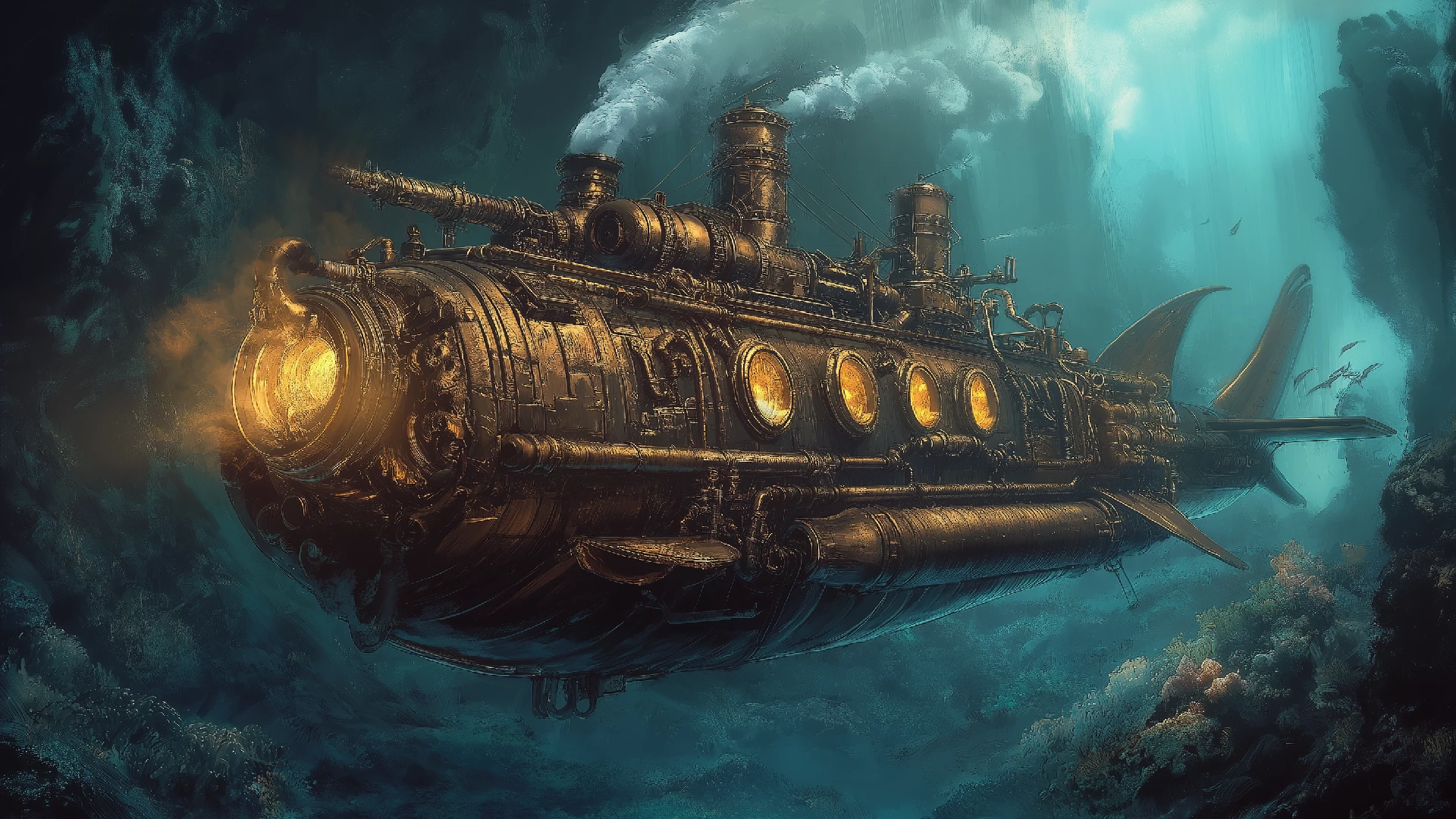 Steampunk Submarine