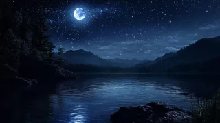 Moonlit Lake