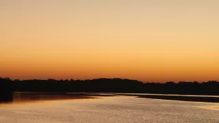 Sunrise on Lake Fayetteville